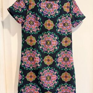J. Crew Floral Medallion Shirt Dress